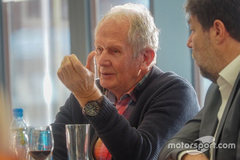 Helumt Marko, Konsulent Red Bull, Peter Schöggl, Leiter Motorsport AVL