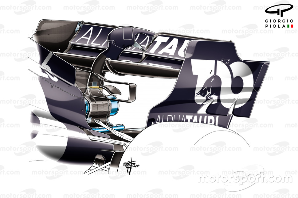 T-Wing del AlphaTauri AT01