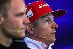 FIA-Pressekonferenz: Kimi Raikkonen, Ferrari