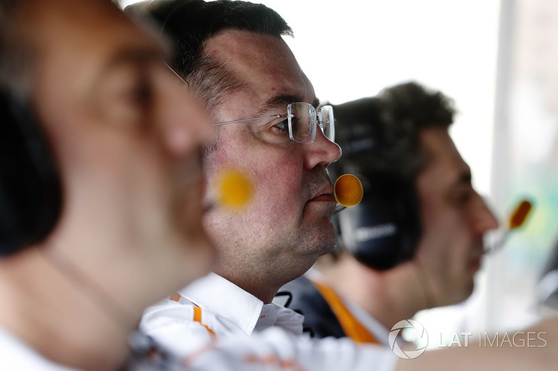 Eric Boullier, Director de carreras, McLaren