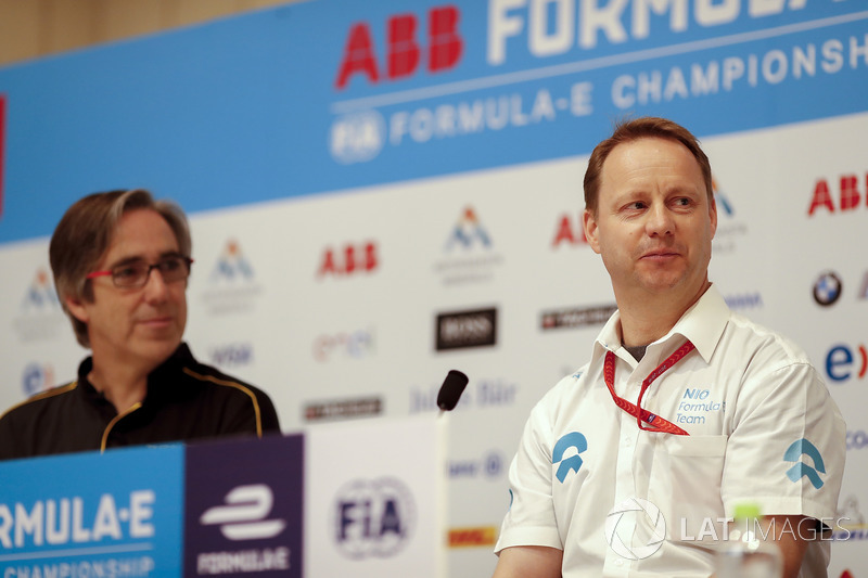 Press conference with Mark Preston, Techeetah Team Principal, Gary Hughes, Team Principal NIO Formula E Team