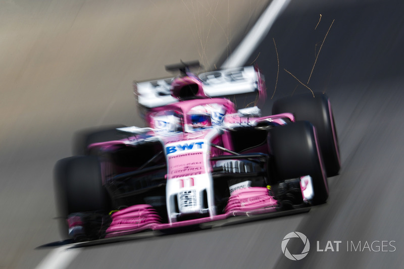 Sergio Perez, Force India VJM11.