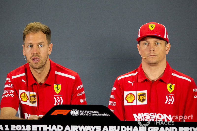 Sebastian Vettel, Ferrari, Kimi Raikkonen, Ferrari