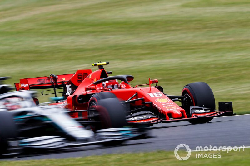 Charles Leclerc, Ferrari SF90, double Lewis Hamilton, Mercedes AMG F1 W10