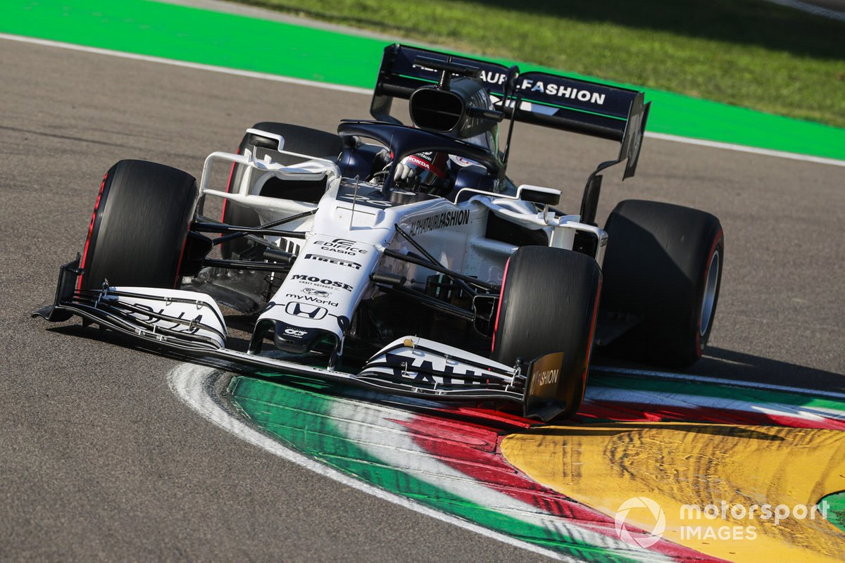 P8 Daniil Kvyat, AlphaTauri AT01