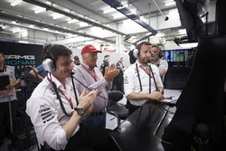 Toto Wolff, Executive Director, Mercedes AMG, and Niki Lauda, Non-Executive Chairman, Mercedes AMG,