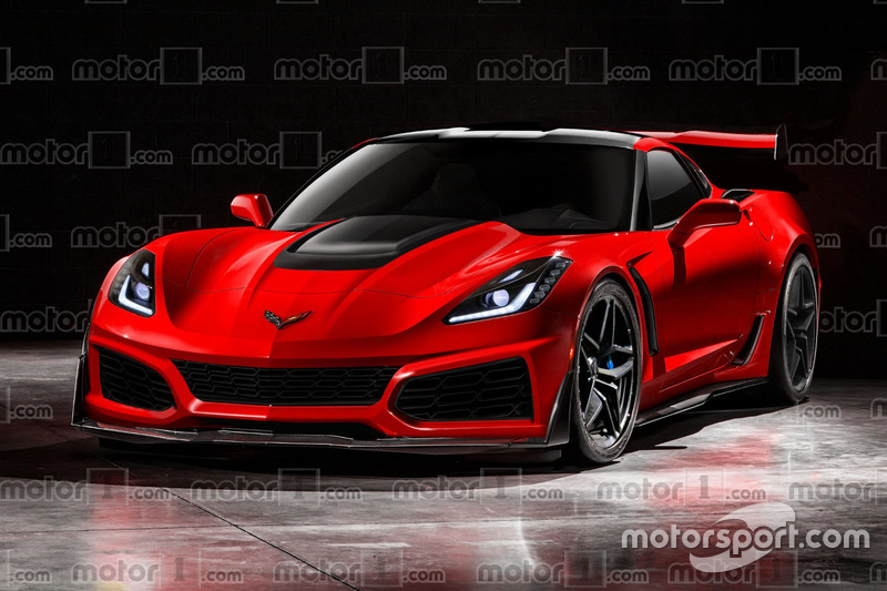 Рендер Chevrolet Corvette ZR1 C7