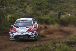 Ott Tanak, Martin Järveoja, Toyota Yaris WRC, Toyota Gazoo Racing