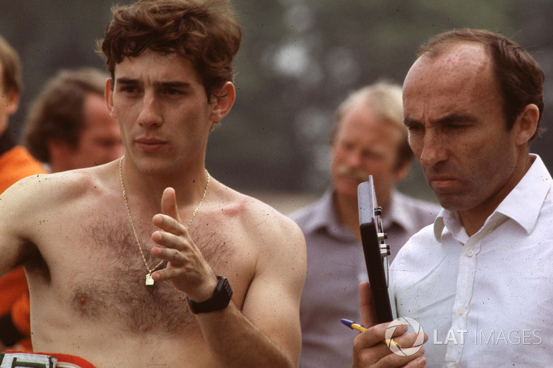 Ayrton Senna és Frank Williams