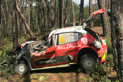 Кріс Мік, Пол Негл, Citroën C3 WRC, Citroën World Rally Team, аварія