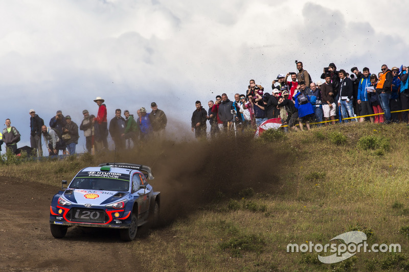 Hayden Paddon, Sebastian Marshall, Hyundai Motorsport Hyundai i20 Coupe WRC
