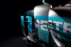 Mercedes AMG F1 W08 sidepods detail