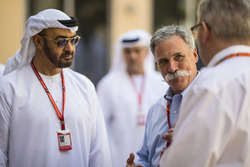 HH General Sheikh Mohammed bin Zayed bin Sultan Al Nahyan, Crown Prince of Abu Dhabi and Chase Carey