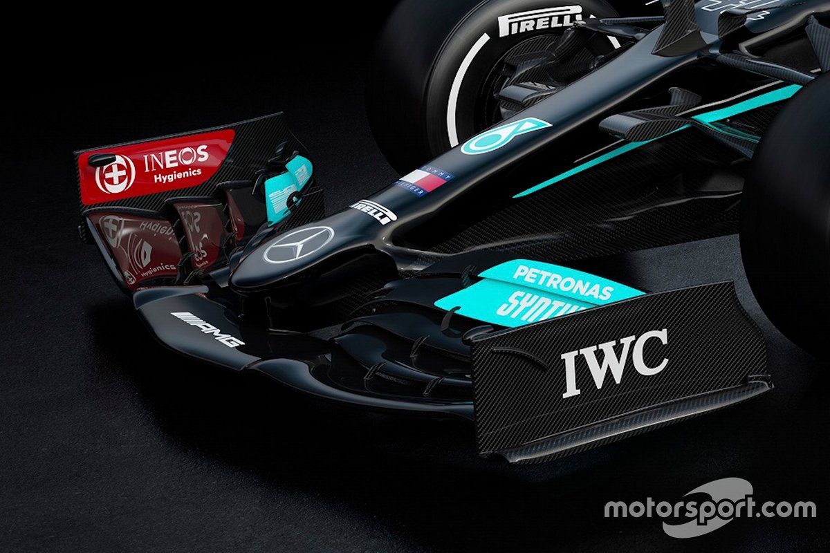 Mercedes AMG F1 W12 detay