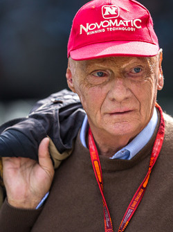 Niki Lauda, voorzitter Mercedes