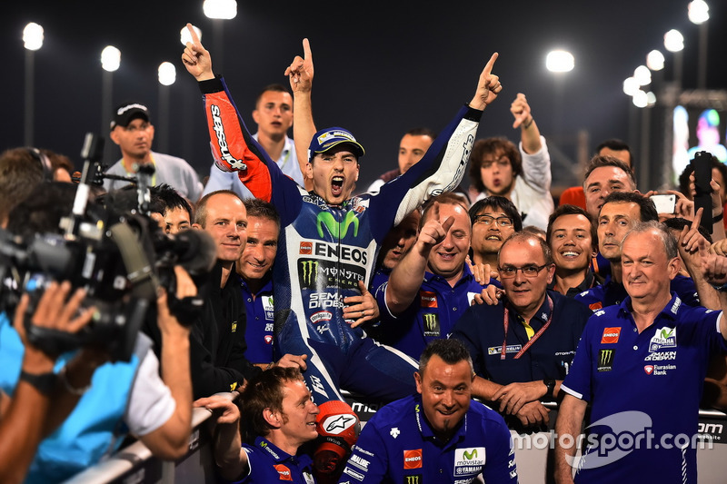 Il vincitore, Jorge Lorenzo, Movistar Yamaha MotoGP