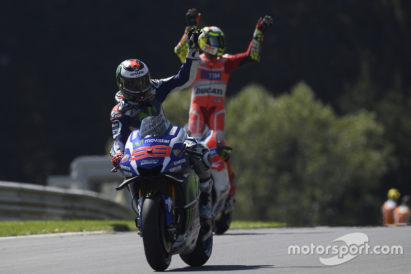 Il terzo classificato Jorge Lorenzo, Yamaha Factory Racing