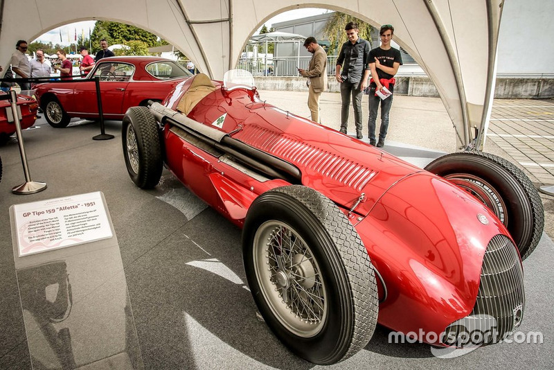 L'Alfa Romeo 159 campione del mondo di F1 nel 1951 con Juan Manuel Fangio