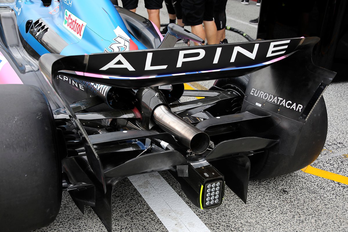 Alerón trasero Alpine A522