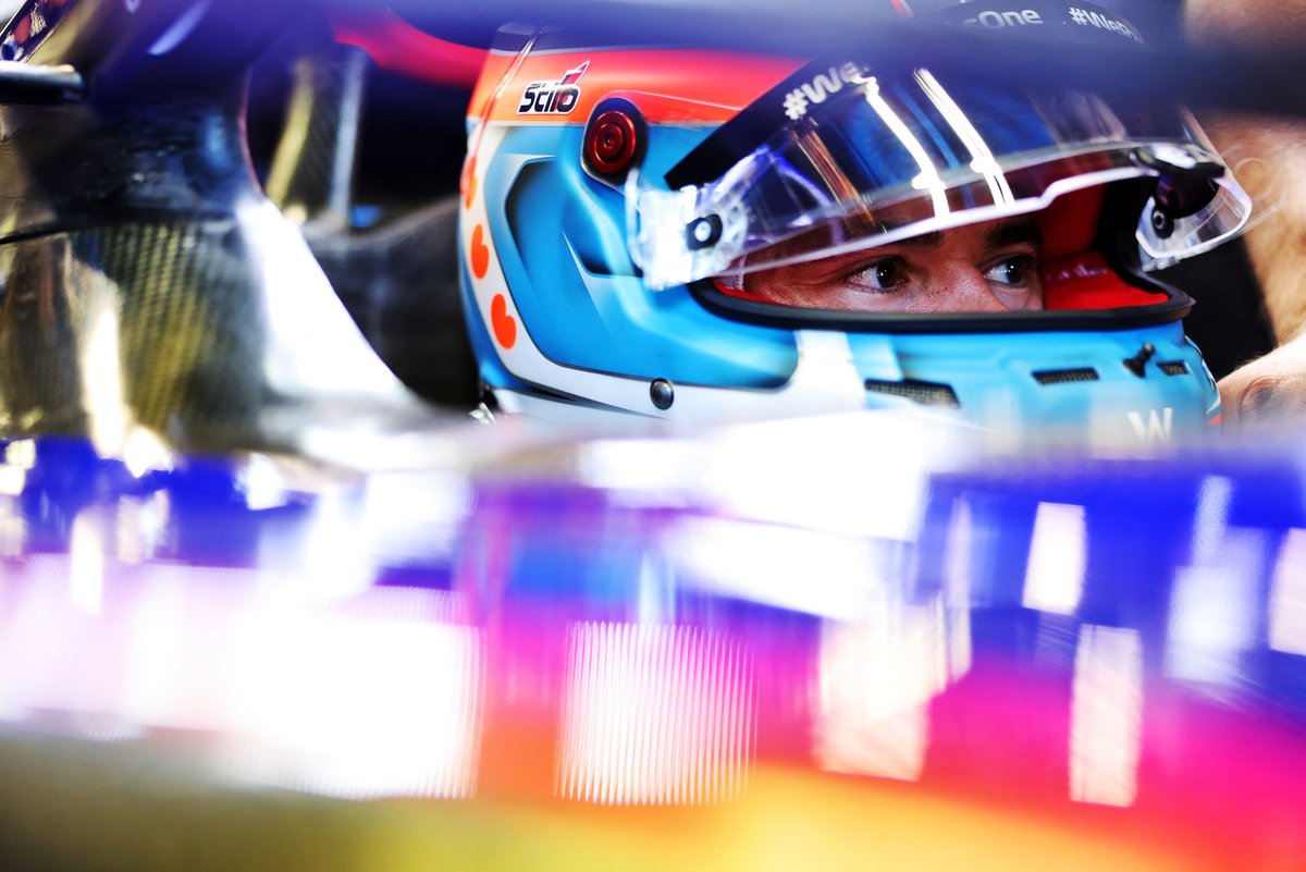 Nyck de Vries, Williams FW44, sarà a Marina Bay come riserva di Albon: non si sa mai...