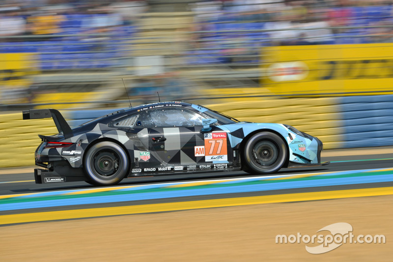 #77 Proton Competition Porsche 911 RSR: Christian Ried, Julien Andlauer, Matt Campbell