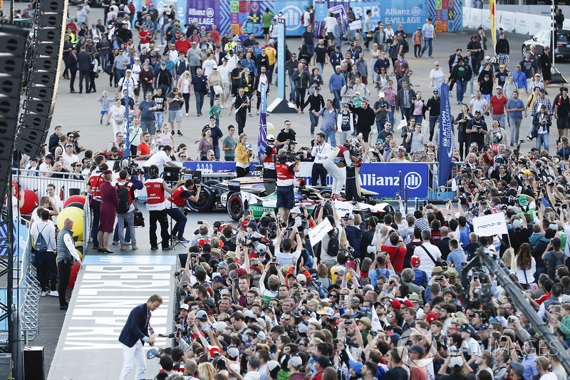 Daniel Abt, Audi Sport ABT Schaeffler, wins the Berlin ePrix