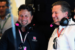 Michael Andretti, Zak Brown, McLaren Executive Director
