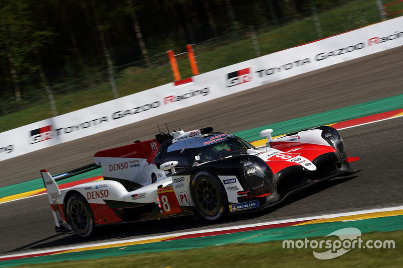 #8 Toyota Gazoo Racing Toyota TS050: Sébastien Buemi, Kazuki Nakajima, Fernando Alonso