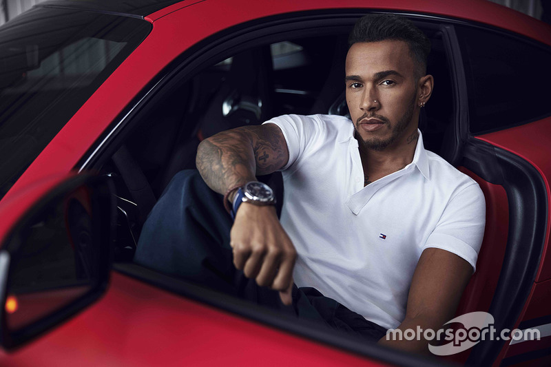 Lewis Hamilton, Tommy Hilfiger fashion fotoshoot