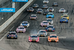 Start: Miguel Molina, Audi Sport Team Abt Sportsline, Audi RS 5 DTM; Jamie Green, Audi Sport Team Ro