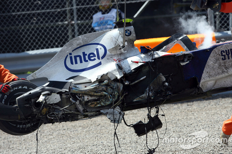 Nach dem Unfall