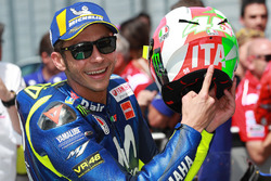 Ganador de la pole Valentino Rossi, Yamaha Factory Racing