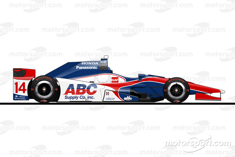 Startpositie 12: Takuma Sato (Foyt-Honda)