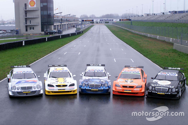 Mercedes AMG CLK DTM, HWA AG and Opel Astra DTM
