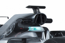 Mercedes AMG F1 W08 detail