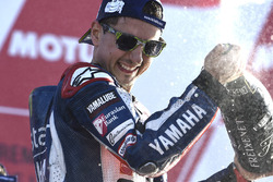 Race winner Jorge Lorenzo, Yamaha Factory Racing
