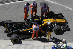 Technischer Defekt bei Sergey Sirotkin, Renault Sport F1 Team RS17