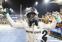 Wereldkampioen Nico Rosberg, Mercedes AMG F1 in Parc Fermé