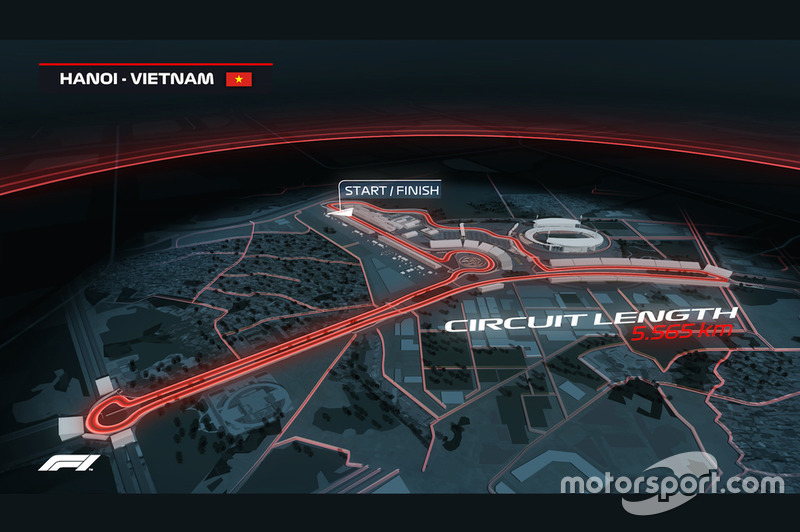 2020 Vietnamese circuit rendering