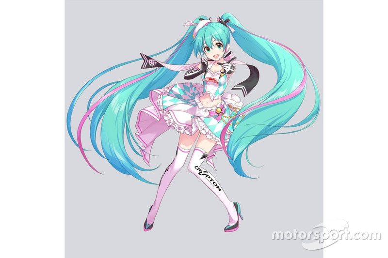 レーシングミク 2019Ver. © 杏仁豆腐 / Crypton Future Media, INC. www.piapro.net directed by コヤマシゲト