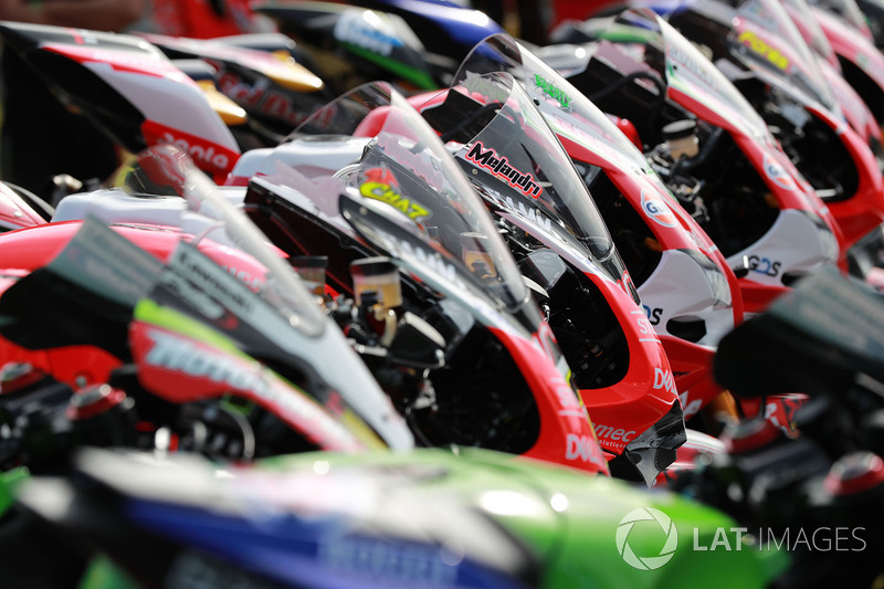 Deretan motor balap World Superbike 2018