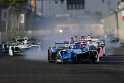 Sébastien Buemi, Renault e.Dams, at the start of the race