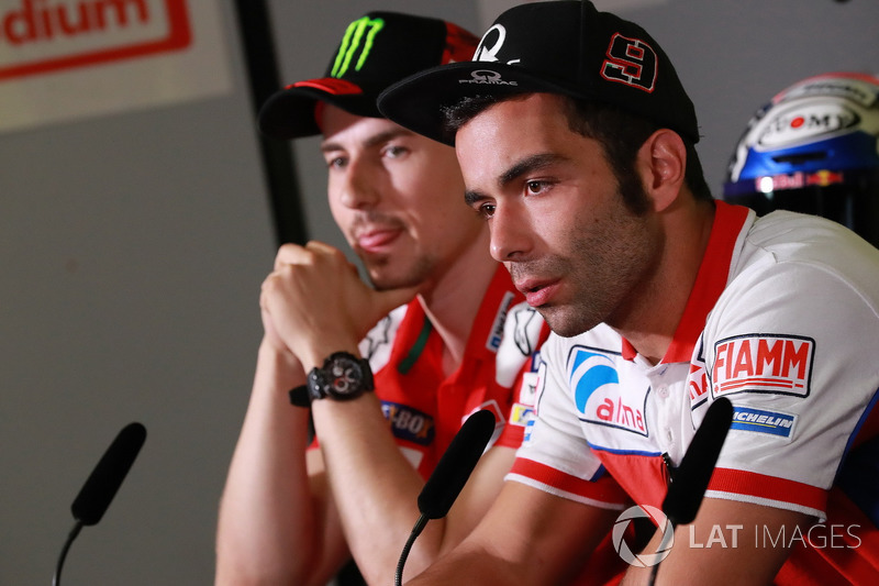 Хорхе Лоренсо, Ducati Team, Даніло Петруччі, Pramac Racing