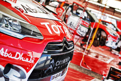 Citroën World Rally Team area