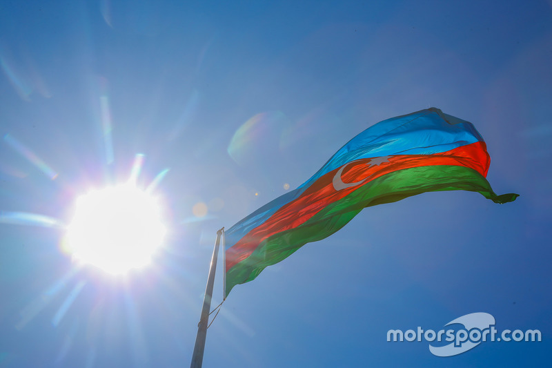 La bandiera dell'Azerbaijan