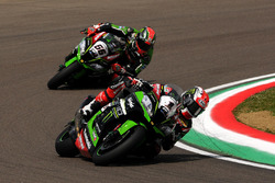 Jonathan Rea, Kawasaki Racing Team en Tom Sykes, Kawasaki Racing Team