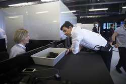 Susie Wolf ve Toto Wolff, Mercedes AMG F1 Direktörü