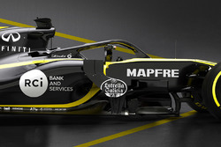 Renault F1 Team RS18 halo detay