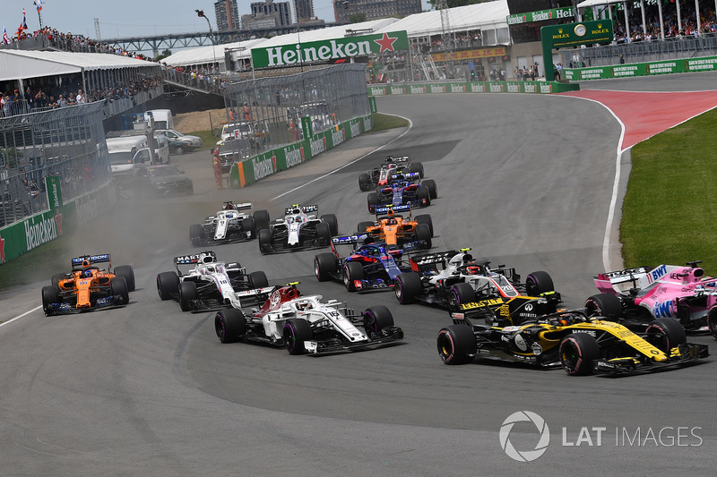 Charles Leclerc, Sauber C37 alla partenza della gara