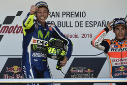 Podium: 1. Valentino Rossi, Yamaha Factory Racing; 3. Marc Marquez, Repsol Honda Team